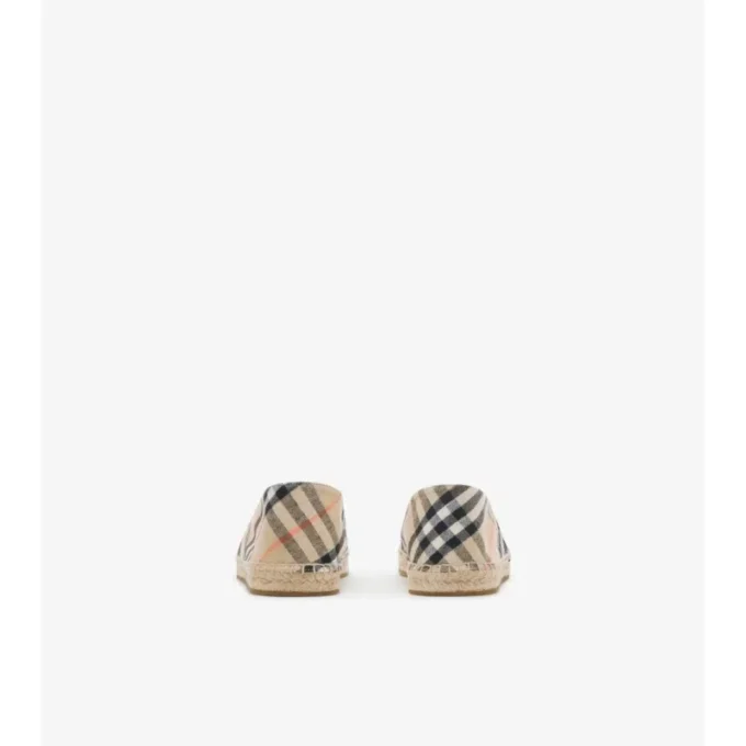 Espadryle Check Mews 