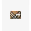 Etui na karty z klipsem w kratę Burberry Etui na karty z klipsem w kratę Burberry
