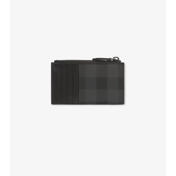 Etui na karty z zamkiem błyskawicznym w kratę Etui na karty z zamkiem błyskawicznym w kratę