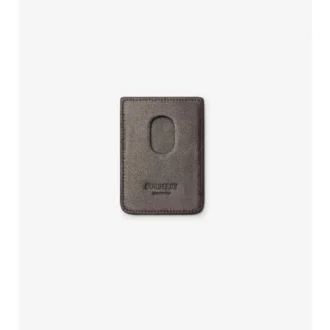 Etui na karty z zapięciem magnetycznym w kratkę Pop