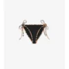 Figi bikini z wykończeniem w kratkę Figi bikini z wykończeniem w kratkę