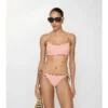 Figi bikini z wykończeniem w kratkę Figi bikini z wykończeniem w kratkę