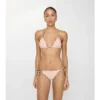 Figi bikini z wykończeniem w kratkę Figi bikini z wykończeniem w kratkę