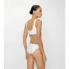 Figi bikini z wykończeniem w kratkę Figi bikini z wykończeniem w kratkę