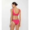 Górka bikini z wykończeniem w kratkę Górka bikini z wykończeniem w kratkę