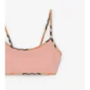 Górka bikini z wykończeniem w kratkę Górka bikini z wykończeniem w kratkę