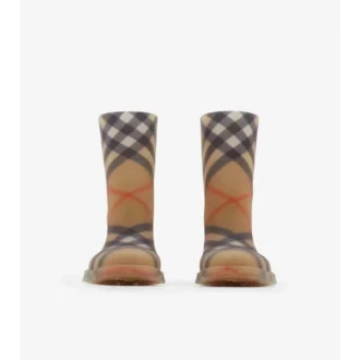 Gumowe buty Marsh w kratkę