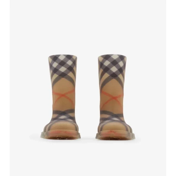 Gumowe buty Marsh w kratkę Gumowe buty Marsh w kratkę