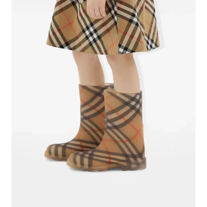 Gumowe buty Marsh w kratkę Gumowe buty Marsh w kratkę
