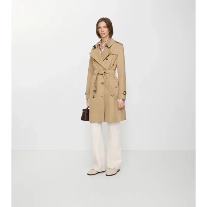 Heritage Trench Coat Kensington o średniej długości