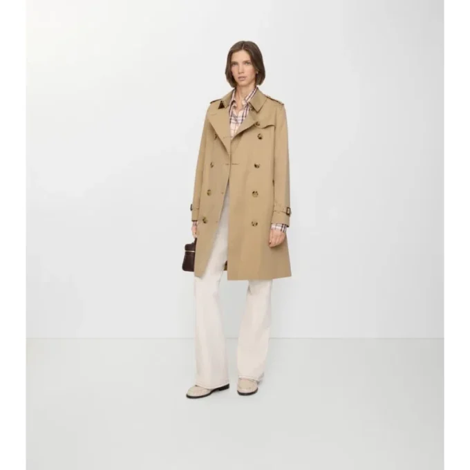 Heritage Trench Coat Kensington o średniej długości