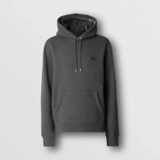 Hoodie z haftem z mieszanki bawełny EKD Hoodie z haftem z mieszanki bawełny EKD