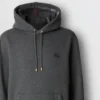 Hoodie z haftem z mieszanki bawełny EKD Hoodie z haftem z mieszanki bawełny EKD