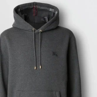 Hoodie z haftem z mieszanki bawełny EKD Hoodie z haftem z mieszanki bawełny EKD