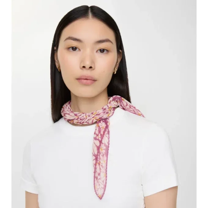 Jedwabny szalik Daisy