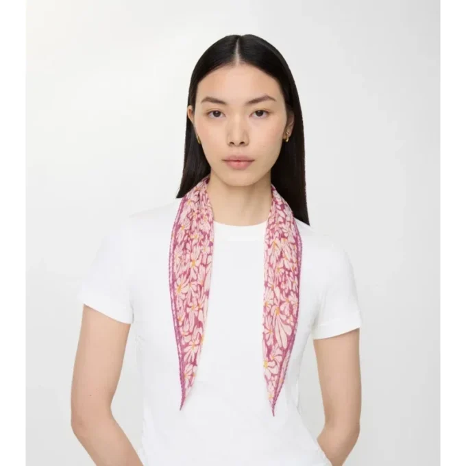 Jedwabny szalik Daisy