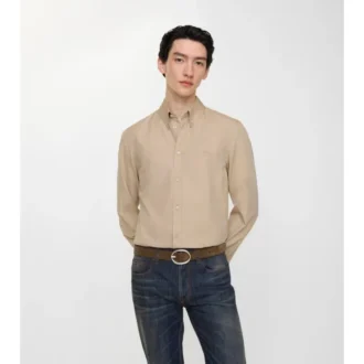 Koszula bawełniana o kroju slim fit