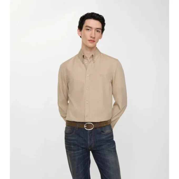 Koszula bawełniana o kroju slim fit Koszula bawełniana o kroju slim fit
