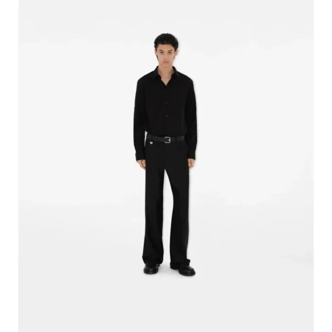 Koszula bawełniana o kroju slim fit