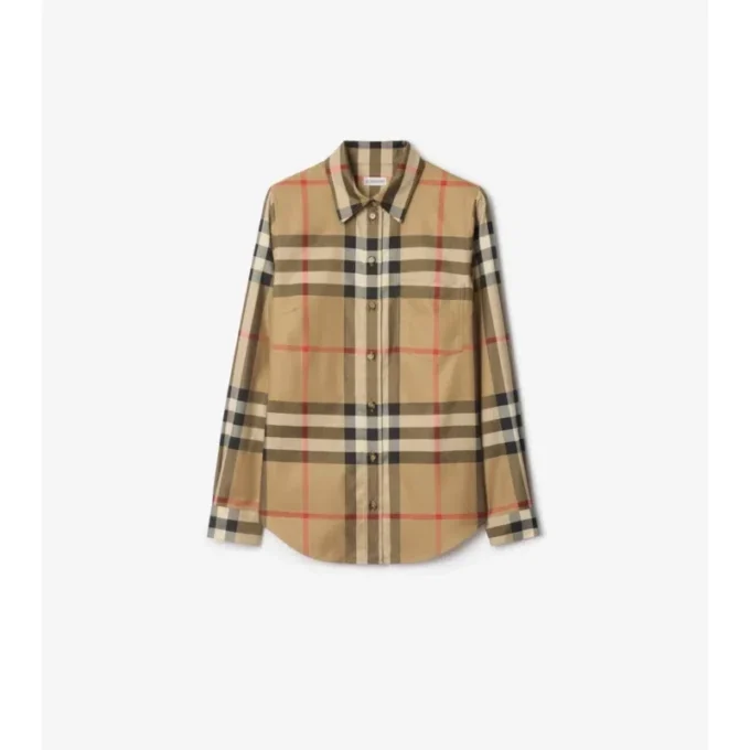 Koszula bawełniana w kratę o kroju slim fit Koszula bawełniana w kratę o kroju slim fit