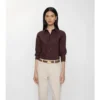 Koszula bawełniana w kratę o kroju slim fit