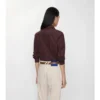Koszula bawełniana w kratę o kroju slim fit