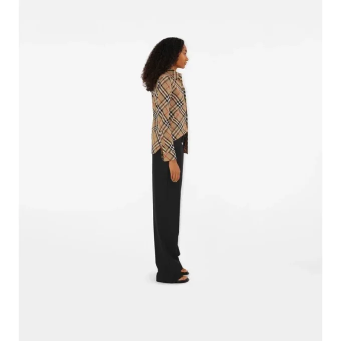 Koszula bawełniana w kratę o kroju slim fit Koszula bawełniana w kratę o kroju slim fit