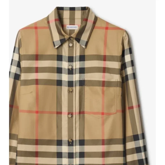 Koszula bawełniana w kratę o kroju slim fit Koszula bawełniana w kratę o kroju slim fit