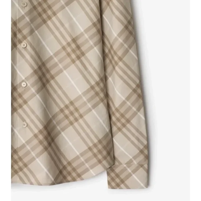 Koszula bawełniana w kratę o kroju slim fit Koszula bawełniana w kratę o kroju slim fit