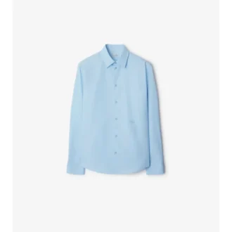 Koszula formalna z bawełnianej popeliny o kroju slim fit