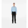 Koszula formalna z bawełnianej popeliny o kroju slim fit Koszula formalna z bawełnianej popeliny o kroju slim fit