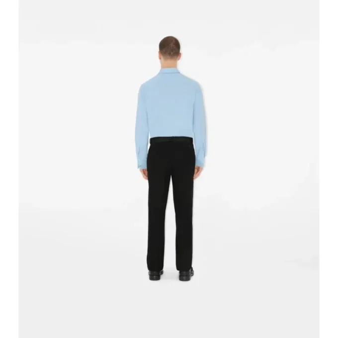 Koszula formalna z bawełnianej popeliny o kroju slim fit Koszula formalna z bawełnianej popeliny o kroju slim fit