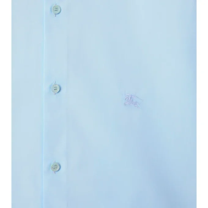 Koszula formalna z bawełnianej popeliny o kroju slim fit Koszula formalna z bawełnianej popeliny o kroju slim fit