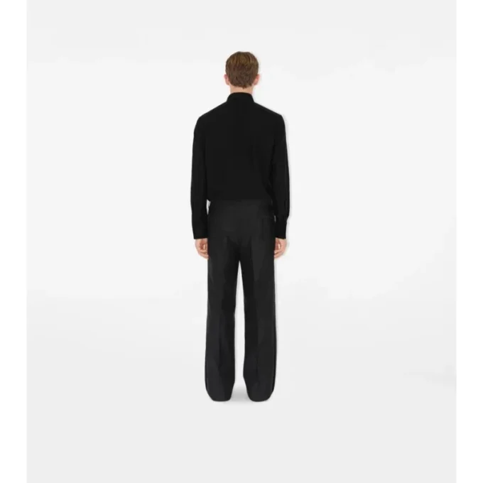Koszula smokingowa z bawełny i jedwabiu o kroju slim fit Koszula smokingowa z bawełny i jedwabiu o kroju slim fit