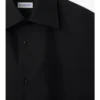 Koszula smokingowa z bawełny i jedwabiu o kroju slim fit Koszula smokingowa z bawełny i jedwabiu o kroju slim fit