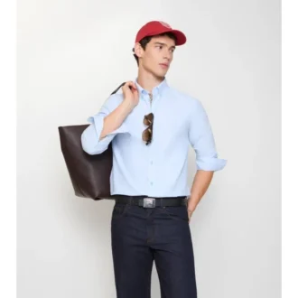 Koszula z bawełny oxford o kroju slim fit