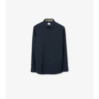 Koszula z elastycznej bawełny o kroju slim fit Koszula z elastycznej bawełny o kroju slim fit