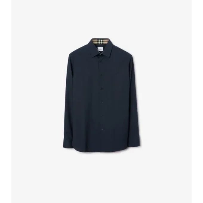 Koszula z elastycznej bawełny o kroju slim fit Koszula z elastycznej bawełny o kroju slim fit