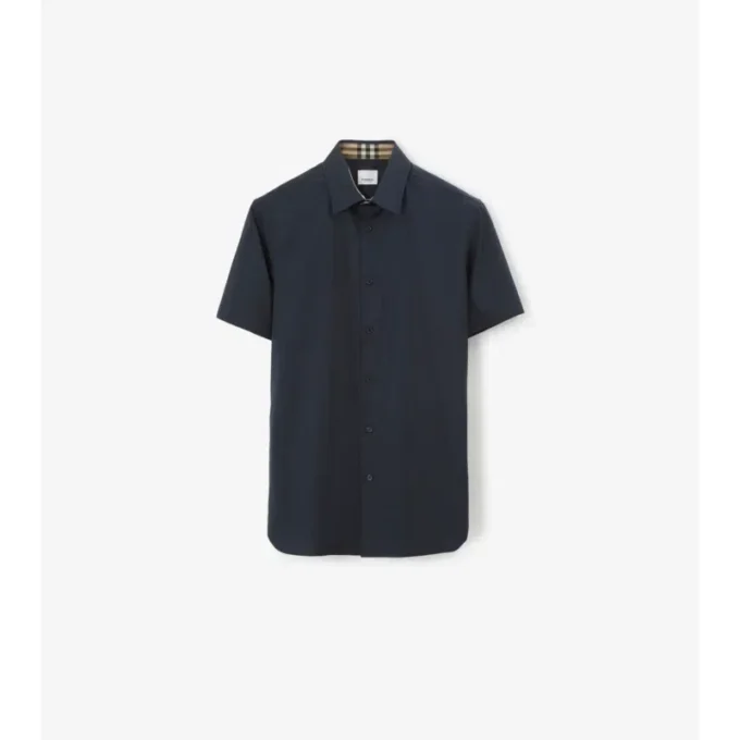 Koszula z elastycznej bawełny o kroju slim fit Koszula z elastycznej bawełny o kroju slim fit