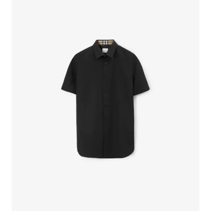 Koszula z elastycznej bawełny o kroju slim fit Koszula z elastycznej bawełny o kroju slim fit