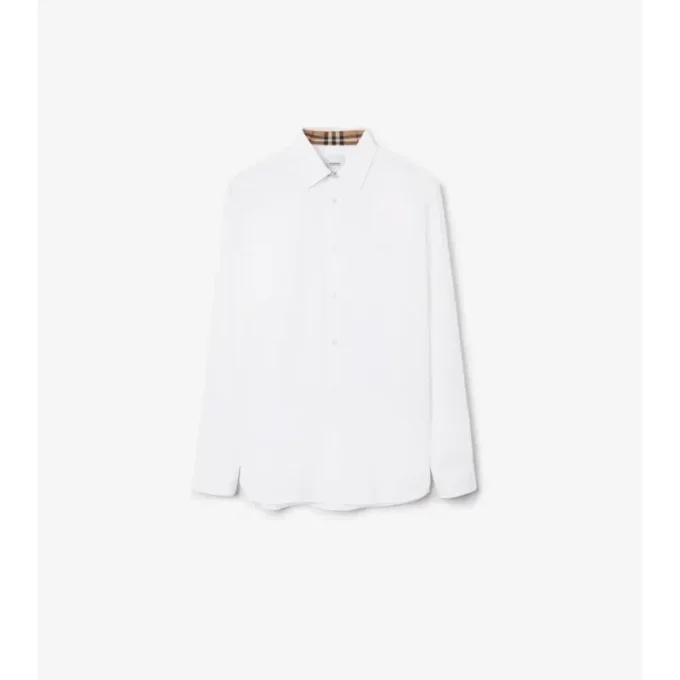 Koszula z elastycznej bawełny o kroju slim fit Koszula z elastycznej bawełny o kroju slim fit