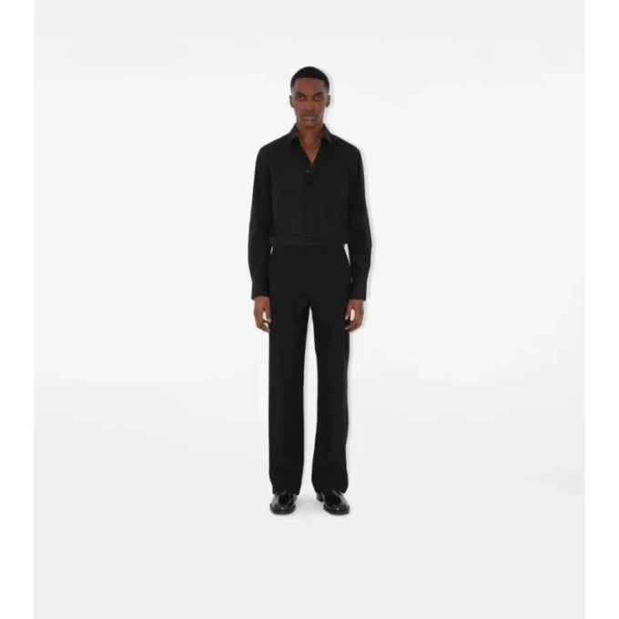 Koszula z elastycznej bawełny o kroju slim fit Koszula z elastycznej bawełny o kroju slim fit