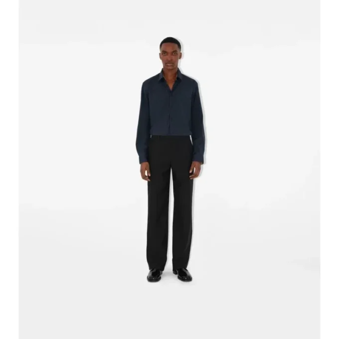Koszula z elastycznej bawełny o kroju slim fit Koszula z elastycznej bawełny o kroju slim fit