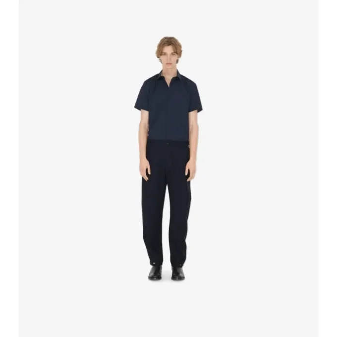 Koszula z elastycznej bawełny o kroju slim fit Koszula z elastycznej bawełny o kroju slim fit