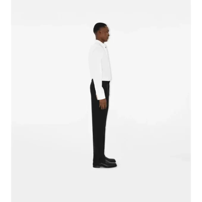 Koszula z elastycznej bawełny o kroju slim fit Koszula z elastycznej bawełny o kroju slim fit