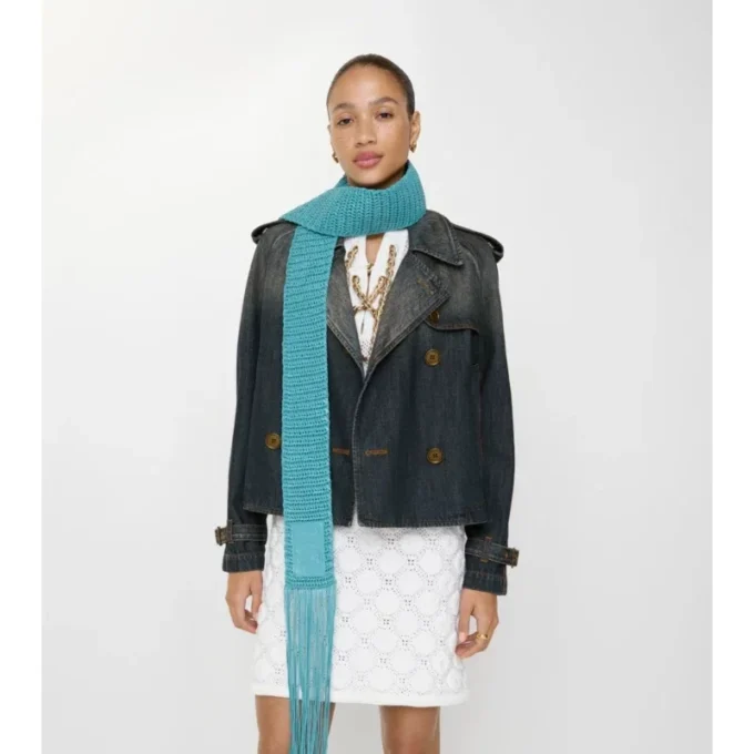 Krótka kurtka jeansowa Mayfair Trench