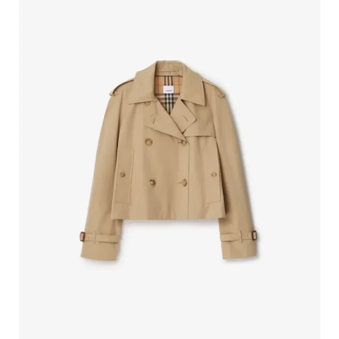 Krótka kurtka Mayfair z Gabardine