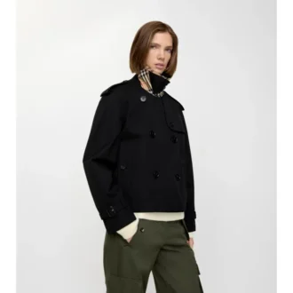 Krótka kurtka Mayfair z Gabardine