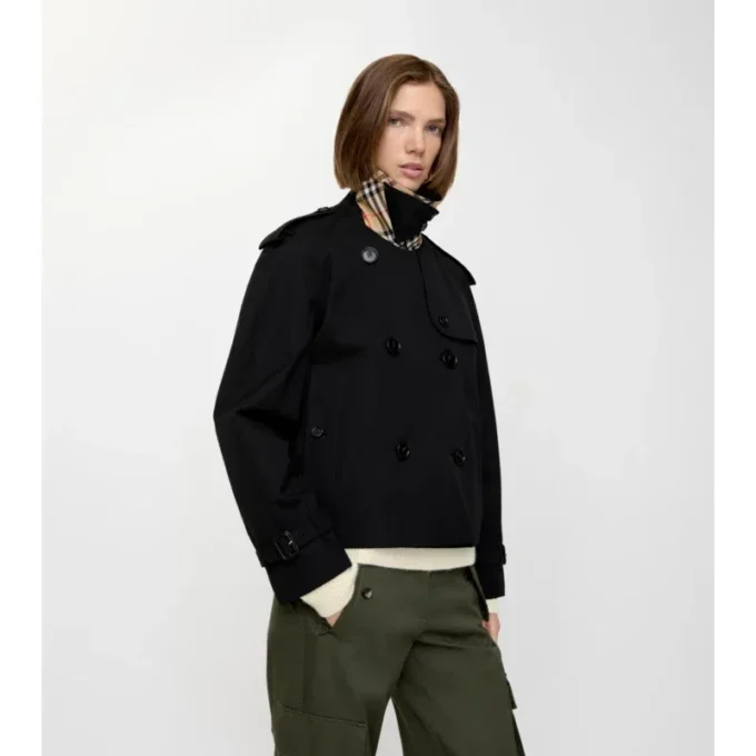 Krótka kurtka Mayfair z Gabardine