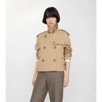 Krótka kurtka Mayfair z Gabardine